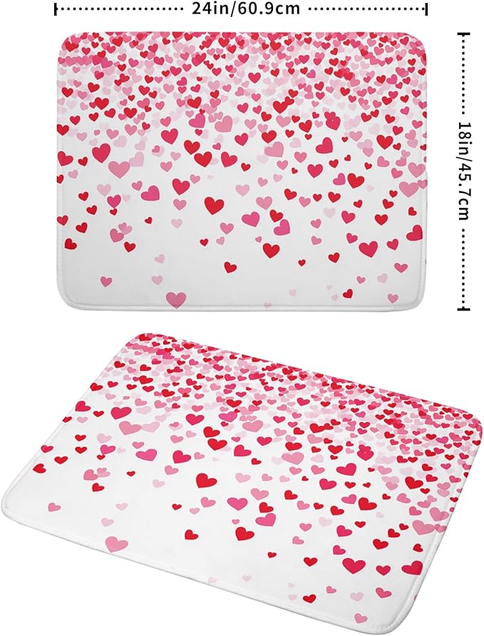 Valentine's Day Dish Drying Mat - Image 2