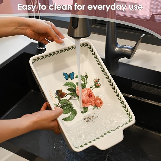 ACMLIFE Ceramic Casserole Dish Set, Ceramic Baking Dish - Image 7