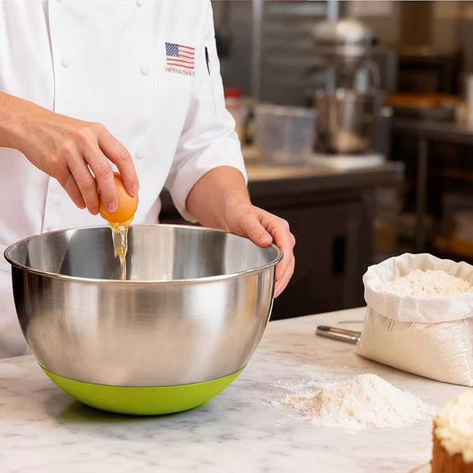 KITEISCAT Stainless Steel Mixing Bowls - Image 6