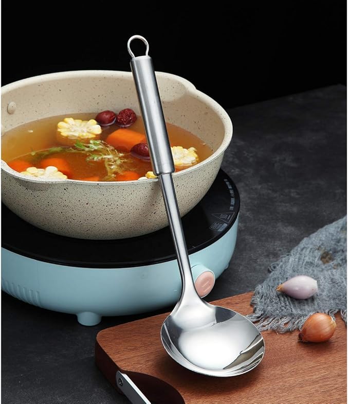 Stainless Steel Ladle, Berglander Soup Ladle, Cooking Ladle, Kitchen Ladle - Image 3