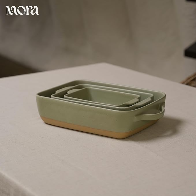 Mora Ceramic Set of 2 Baking Dishes - Image 7
