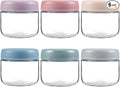 NETANY 6-pack 8oz Glass jars by NETANY