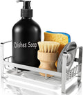 TEZZ Sponge Holder for Kitchen Sink, Stainless Steel Kitchen Storage Sink Caddy by TEZZ