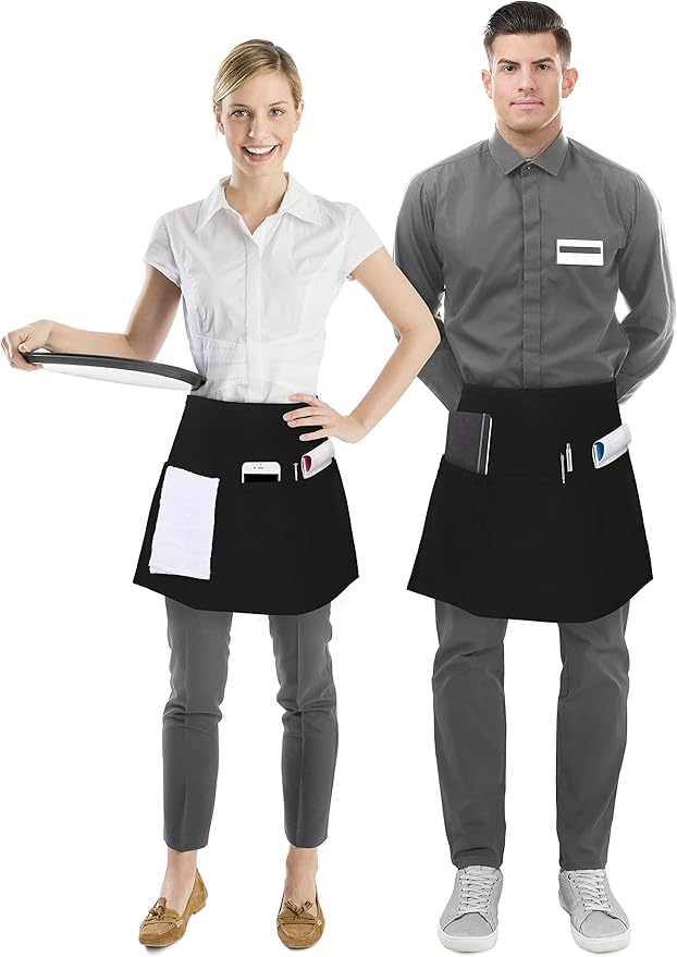 Utopia Wear 4 Pack Server Aprons - Image 2