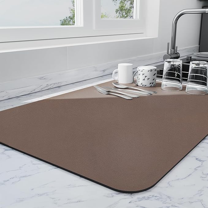Ecotrim - Dish Drying Mat for Kitchen Counter | Coffee Bar Mat for Countertops by Unknown