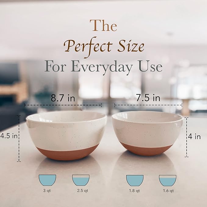 Mora Ceramic Large Mixing Bowls - Image 2