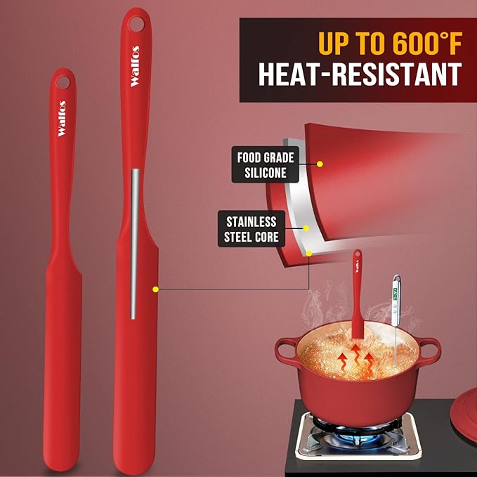 Walfos Silicone Jar Spatula - Image 4