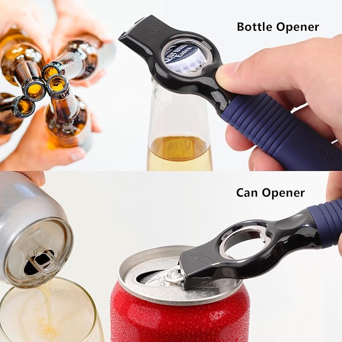 2-Pack Magnetic Beer Bottle Opener & Soda Can Opener, 2-in-1 Bottle Opener and - Image 3