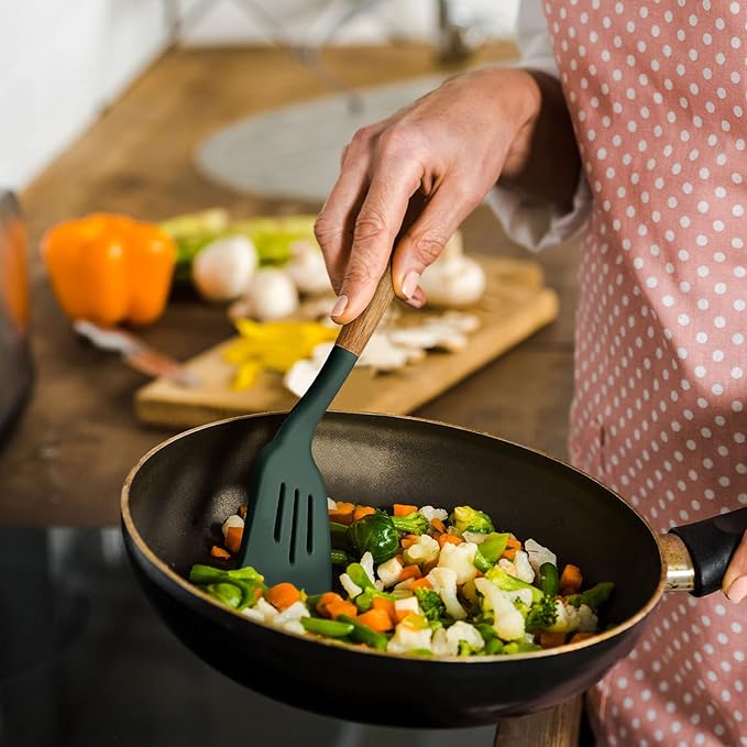 Non-Stick Silicone Cooking Utensils Set - Image 6