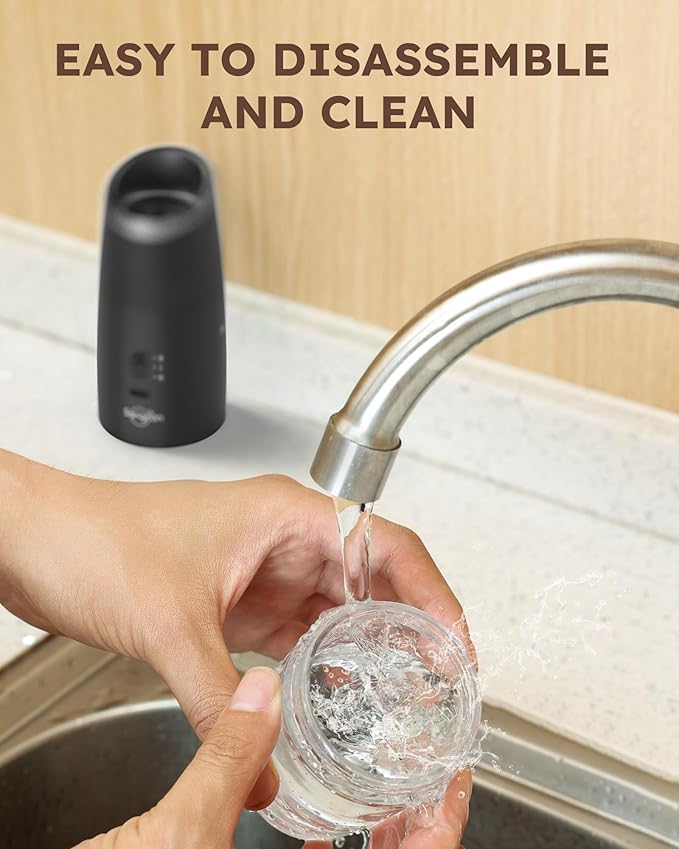 Sangcon 2-Speed Gravity Electric Salt and Pepper Grinder Set RECHARGEABLE - Image 7