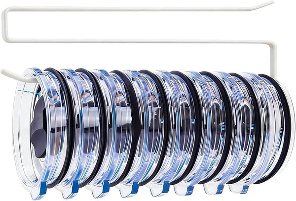 1 Pack Tumbler Lid Organizer, Versatile Cup & Water Bottle Lid Holder, Upgraded by Unknown