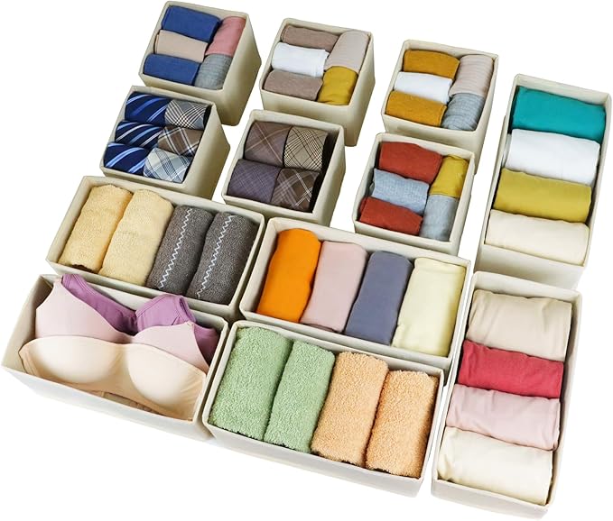 Fordonral Drawer Organizer Clothes, Foldable Fabric Dresser Organizer Closet - Image 7