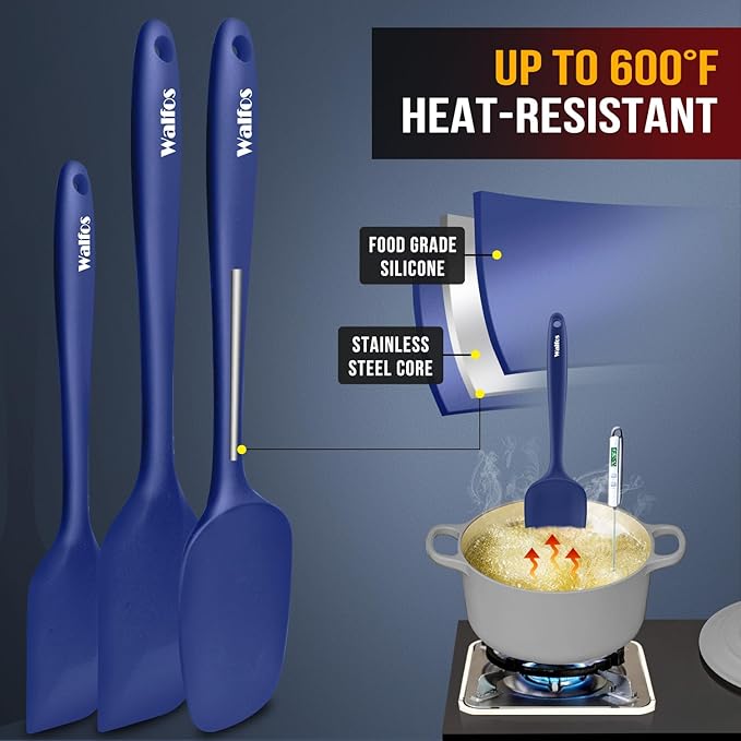 Walfos Silicone Spatula Set - Image 2