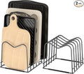 ORDORA 2 Pack Cutting Board Holder Stand Rack Organizer by ORDORA