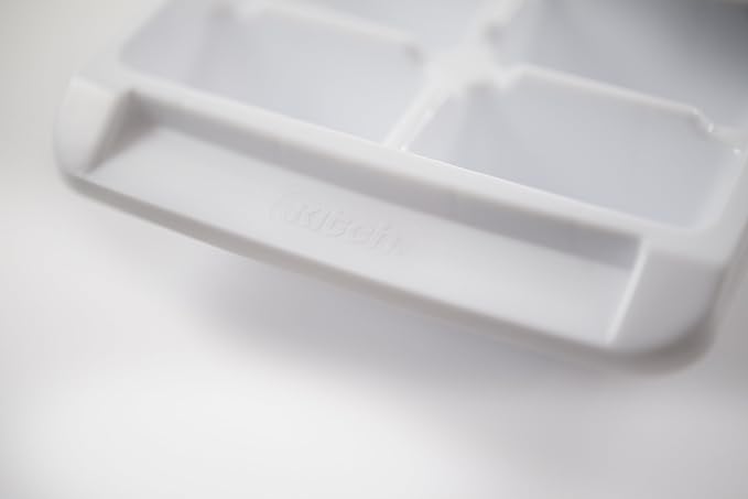 Kitch Ice Tray Easy Release White Ice Cube Trays, 16 Cube - Image 2