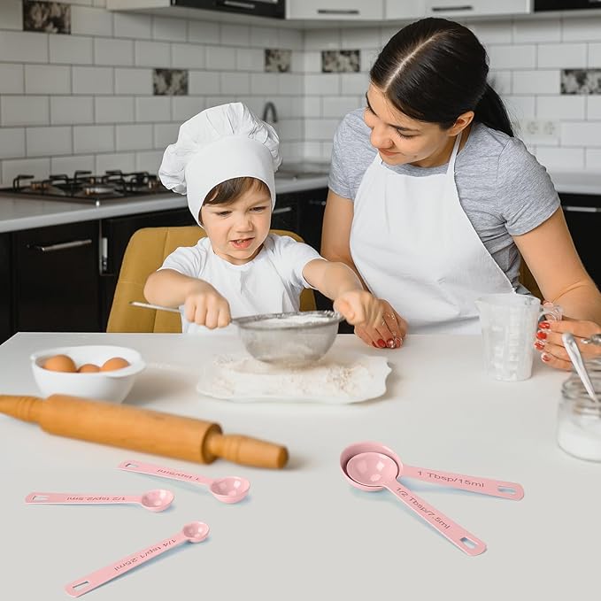 Stainless Steel Measuring Spoons Set of 5, Metal Measuring Cups and Spoons Set - Image 5