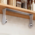 Paper Towel Holder Under Cabinet, Stainless Steel, Adhesive & Wall Mount by Smipam