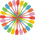 Irenare 24 Pcs Mini Silicone Spatulas Bulk 8.3 Inch Heat Resistant Scrapers by Irenare