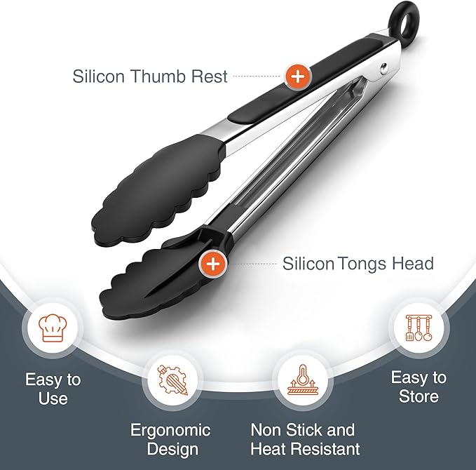 Tribal Cooking Kitchen Tongs - Image 2