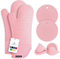 Rorecay 6pcs Oven Mitts and Pot Holders Sets by Rorecay