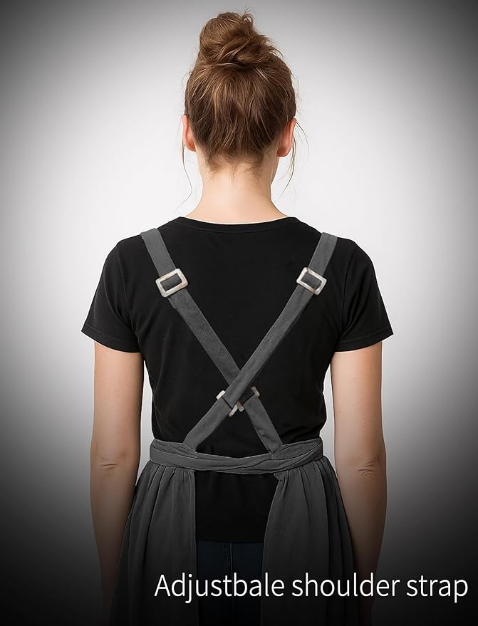 Pinknoke Vintage Pinafore Apron Dress - Image 8