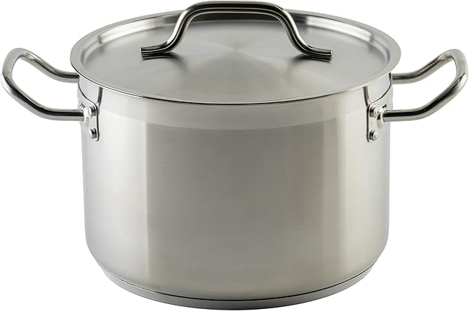 Winco Heavy-Duty Stainless Steel Stock Pot by Winco