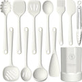 oannao Silicone Kitchen Utensils Set, 600°F Heat Resistant Silicone Cooking by oannao