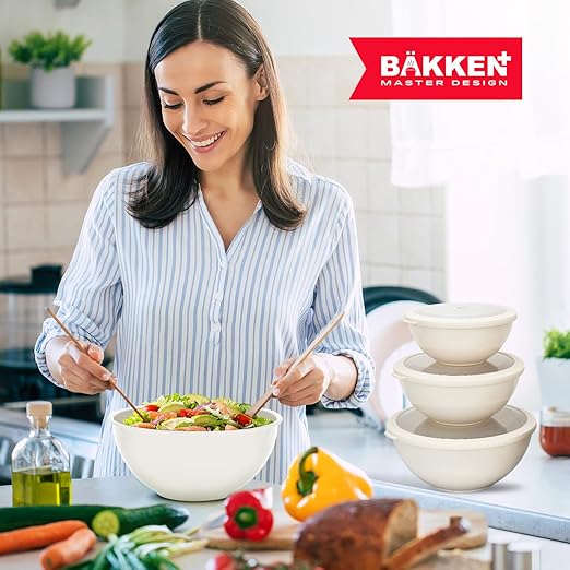 Bakken Master 12 Piece Plastic Nesting Bowls - Image 9