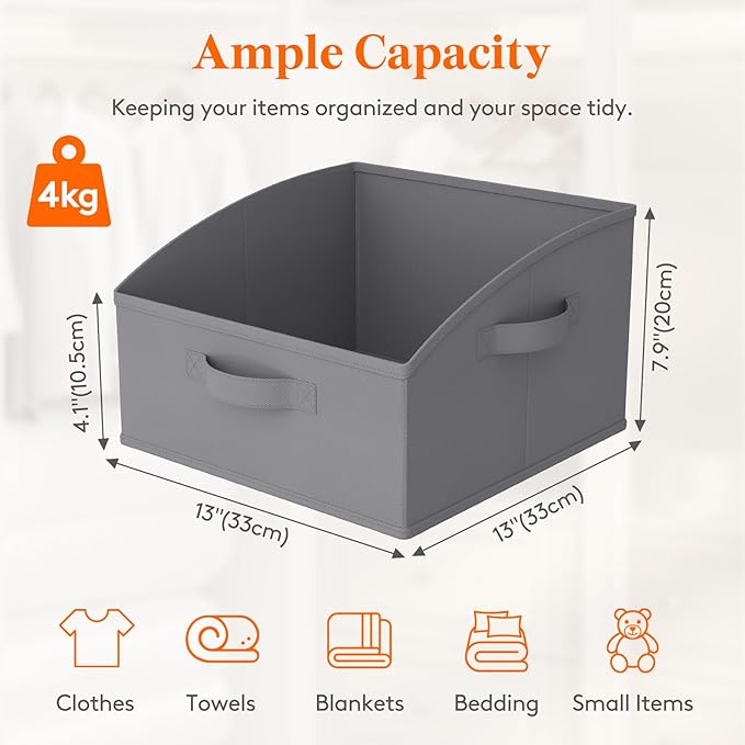 Lifewit Trapezoid Closet Storage Bins - Image 2