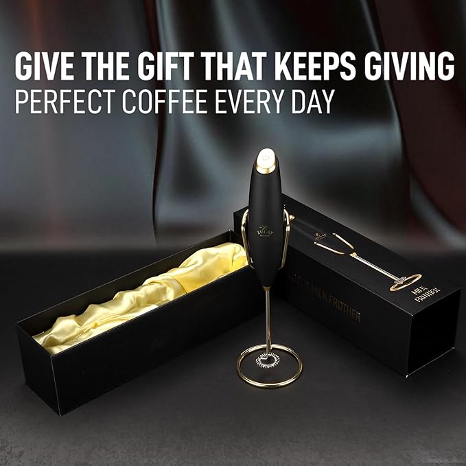 Zulay Kitchen Executive Series Luxury Gift Milk Frother - Image 4