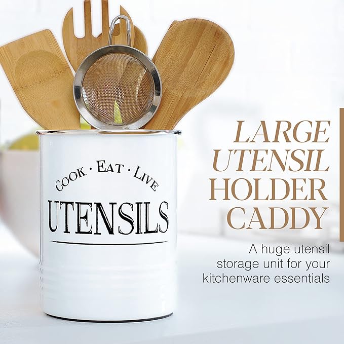 Walford Home Original Kitchen Utensil Holder Crock - Image 2