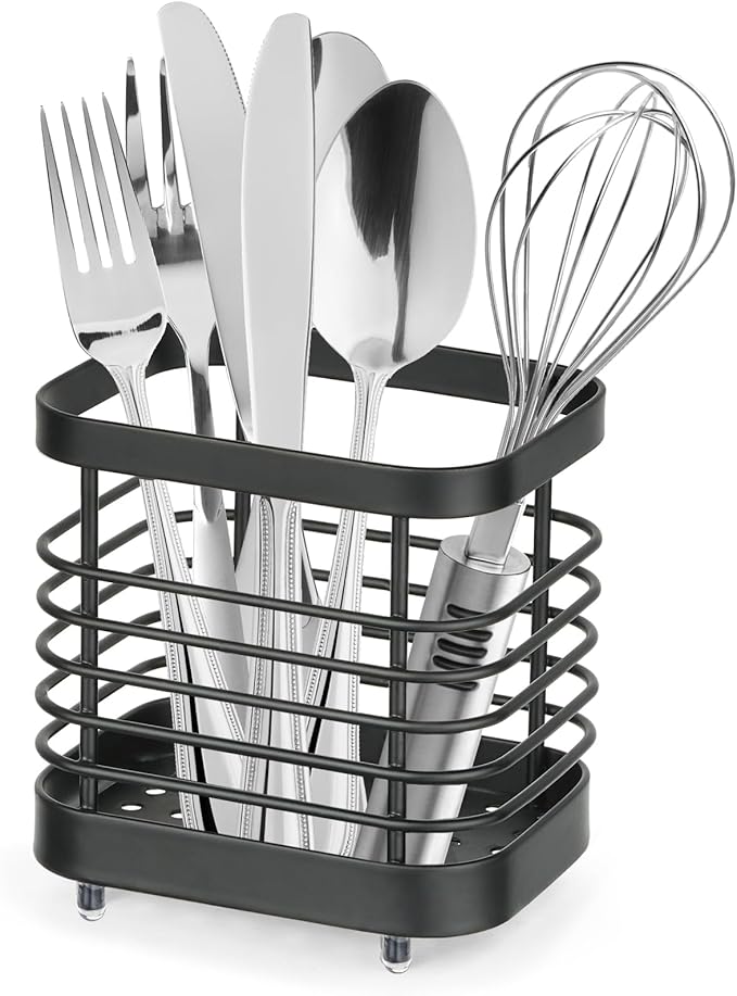 Utensil Holder, Stainless Steel Utensil Drying Rack by IWNTWY