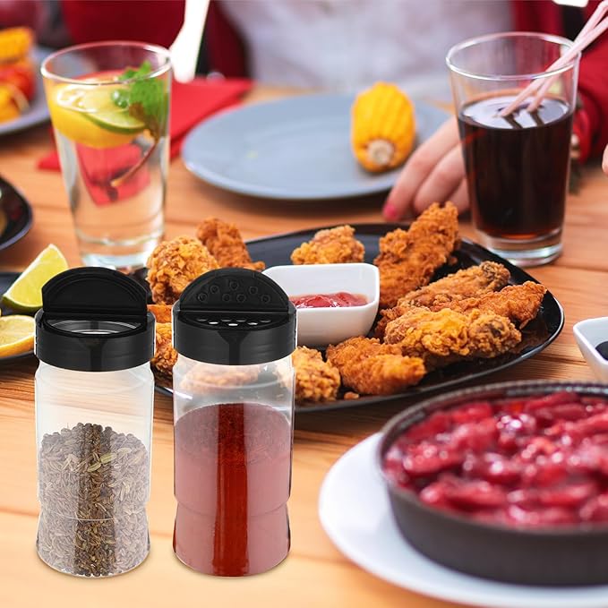 Mimorou 30 Pack 10.1 oz Plastic Spice Jars - Image 6