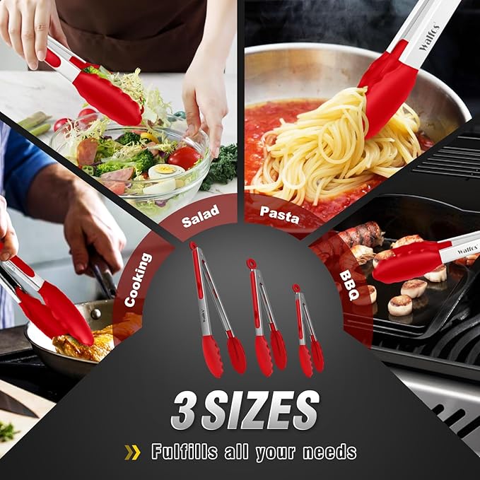 Walfos Kitchen Tongs - Image 7