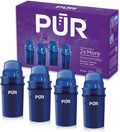 PUR Water Pitcher & Dispenser Replacement Filter 4-Pack, Genuine PUR Water by PUR