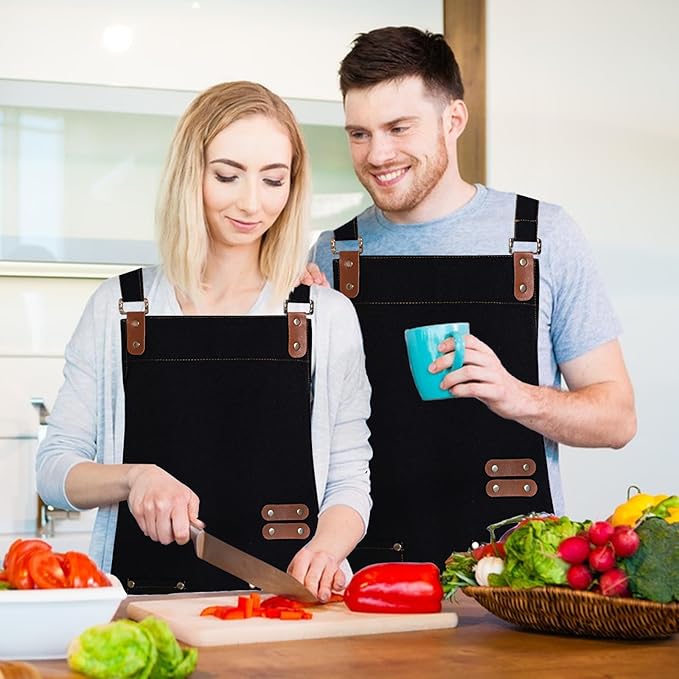 Apron for Men Women, Chef Apron - Image 5