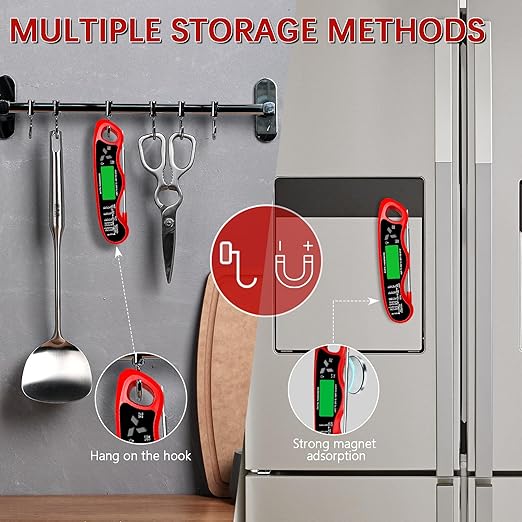 Meat Thermometer Digital，IP67 Waterproof Cooking Thermometer - Image 7