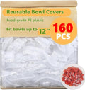 160Pcs Bowl Covers for Bread Proofing- Fits Bowls Up to 12", Large Thickened by MITINU