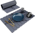 Large Stone Dish Drying Mat for Kitchen Counter, Collapsible Quick Dry Stone by Incenseburner