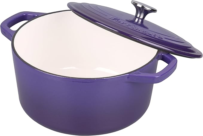 VORRINGARD Enameled Cast Iron Dutch Oven Pot - Image 6