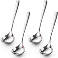 Comicfs 4 Pack Small Ladle Sauce Ladle SUS 304 Stainless Steel Small Serving by Comicfs