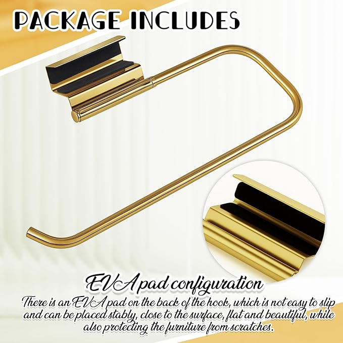 Yaocom 12.4 Inches Cabinet Door Paper Towel Holder Camper Under Sink No - Image 4