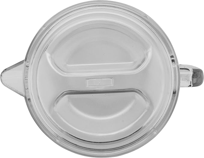 G.E.T. P-3064-1-CL-EC Heavy-Duty Shatterproof Plastic 2 Quart Pitcher - Image 6