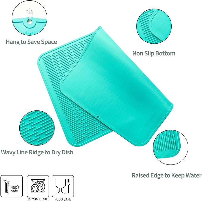 MicoYang Silicone Dish Drying Mat - Image 3