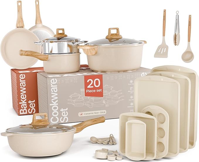 Bakken Master 20 Piece Cookware Set by BAKK%C3%8BNMASTER