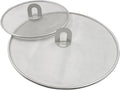2Pcs 10" & 13" Stainless Steel Splatter Screen Splatter Guard, Ultra Fine Mesh by Unknown