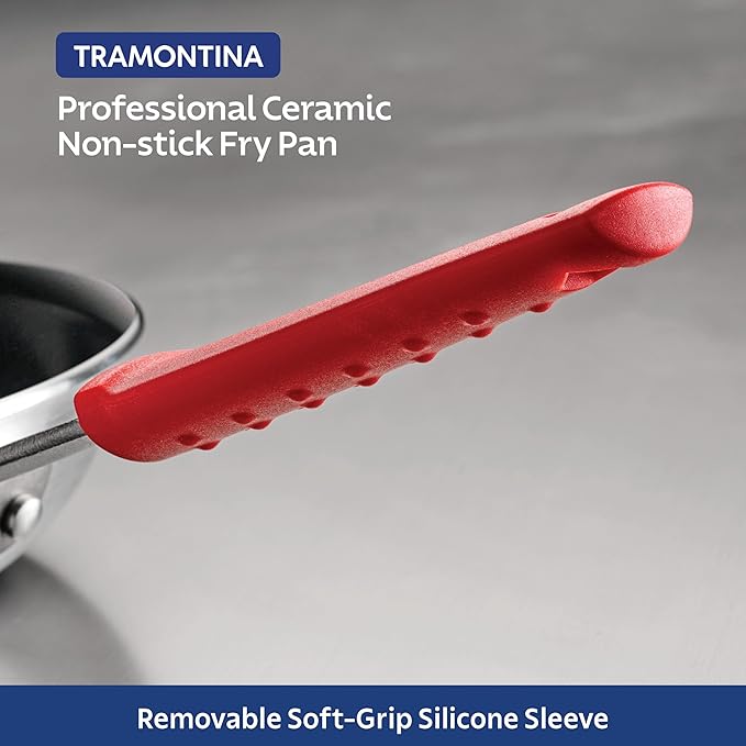 Tramontina Professional 12-Inch Ceramic Non Stick Large Frying Pan, Heavy-Gauge - Image 8