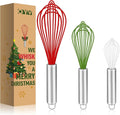 OYV Christmas Whisk Set – 3 Sizes – Holiday Red, Cooking & Mixing, Christmas by OYV