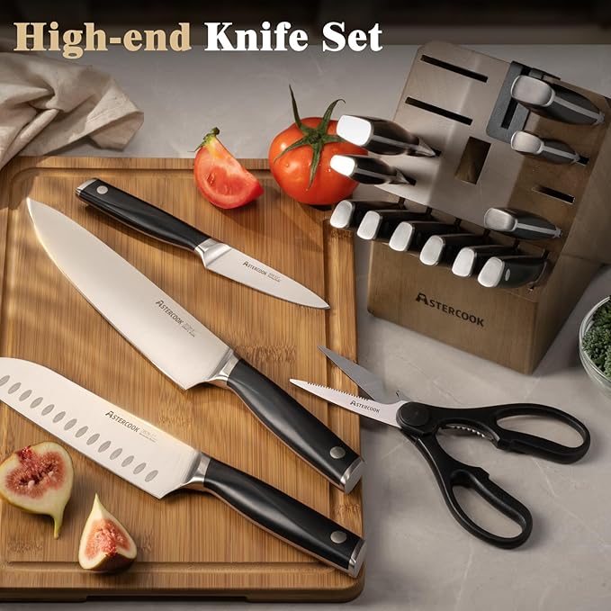 Astercook Knife Set, Kitchen Knives Set - Image 7