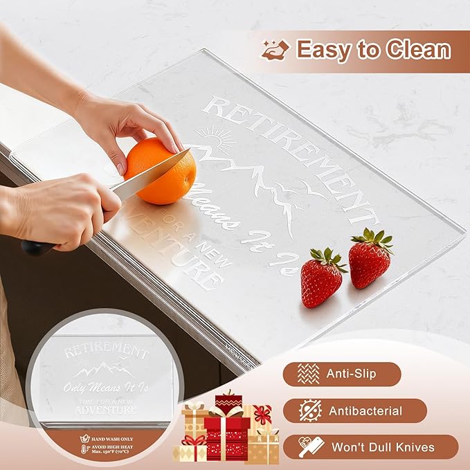Engraved Acrylic Cutting Board - Image 7